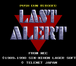 Last Alert screenshot 4 for TurboGrafx CD